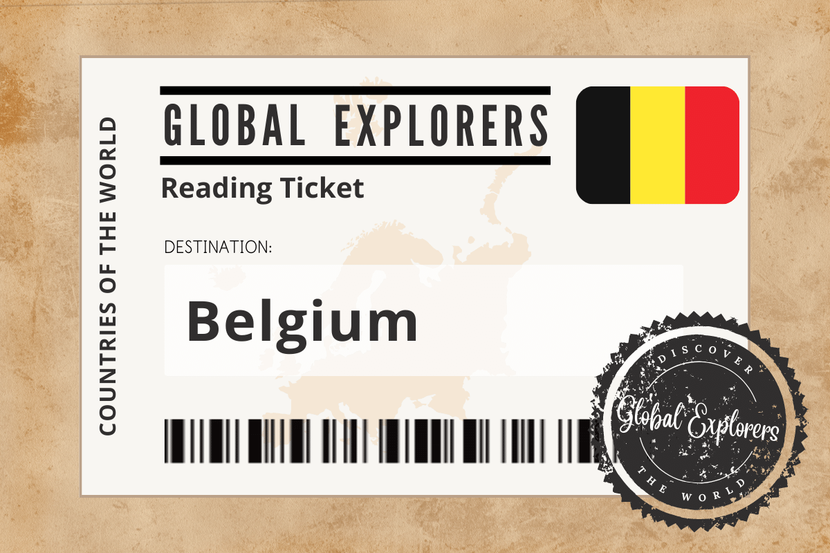 A collection of books and resources for a unit study on Belgium, courtesy of the Global Explorers Club, an "Around the World" curriculum for elementary students.