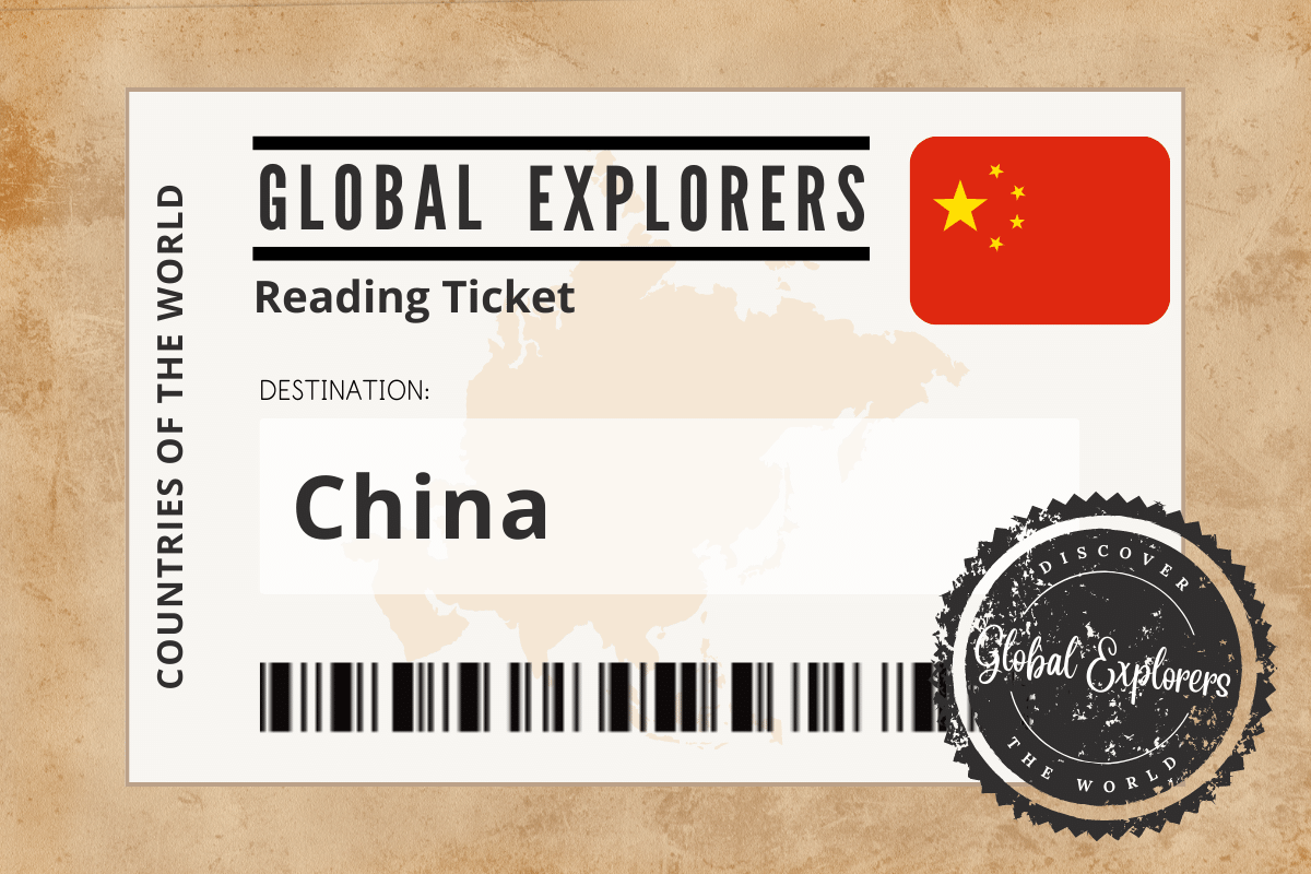A collection of books and resources for a unit study on China, courtesy of the Global Explorers Club, an "Around the World" curriculum for elementary students.