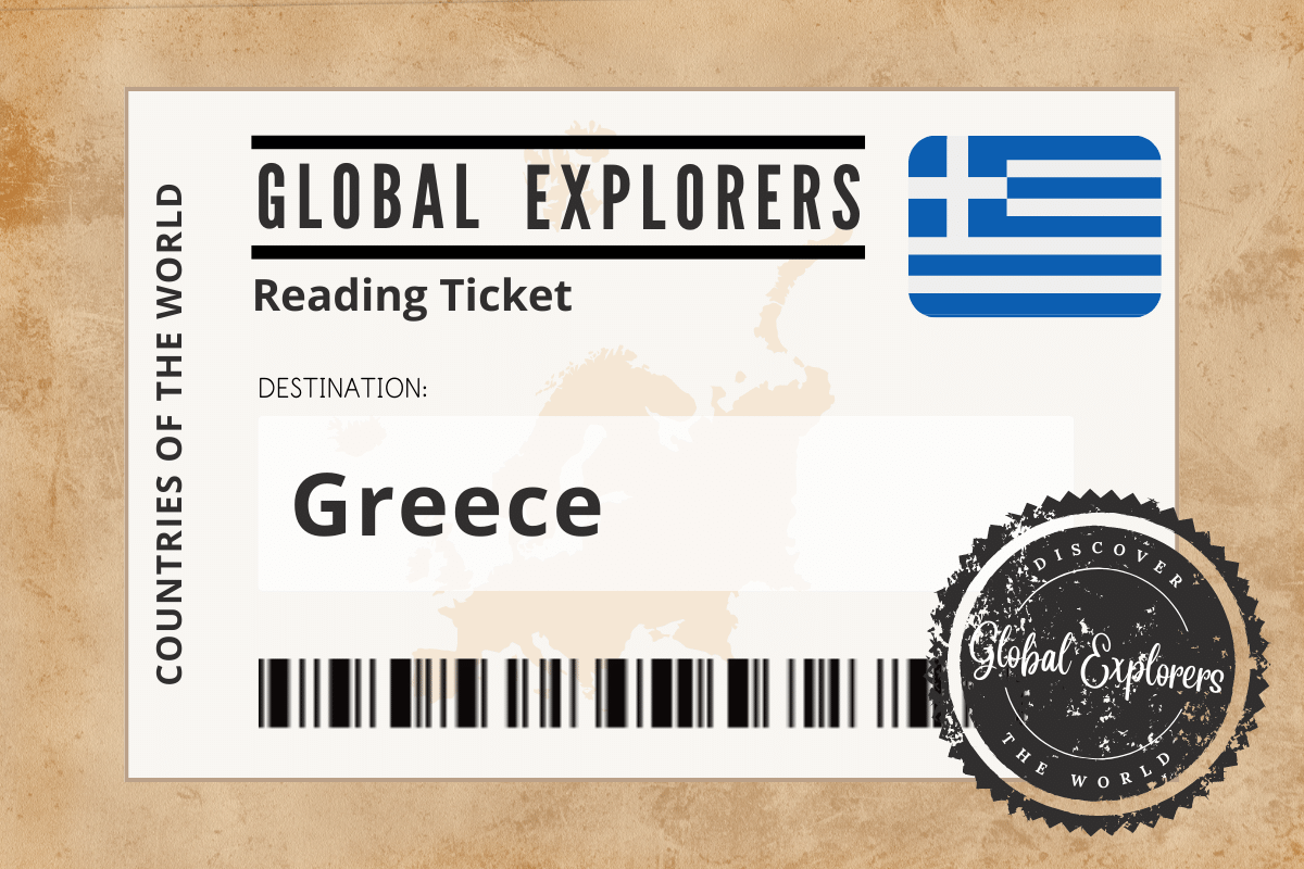 A collection of books and resources for a unit study on Greece, courtesy of the Global Explorers Club, an "Around the World" curriculum for elementary students.