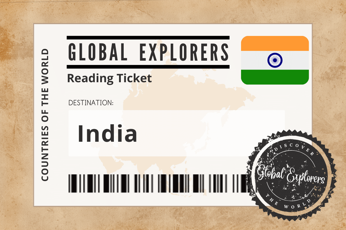 A collection of books and resources for a unit study on India, courtesy of the Global Explorers Club, an "Around the World" curriculum for elementary students.