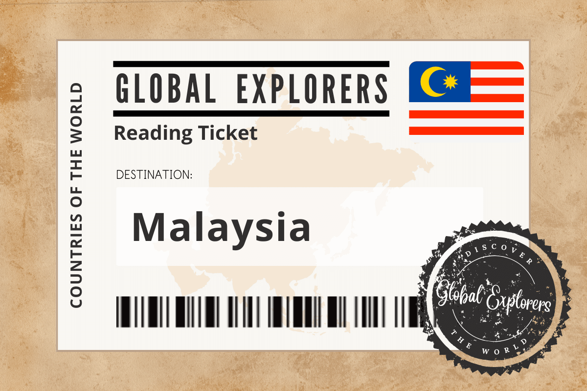 A collection of books and resources for a unit study on Malaysia, courtesy of the Global Explorers Club, an "Around the World" curriculum for elementary students.