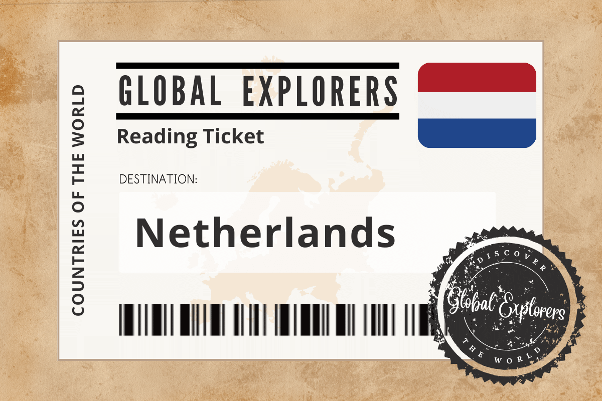 A collection of books and resources for a unit study on the Netherlands, courtesy of the Global Explorers Club, an "Around the World" curriculum for elementary students.