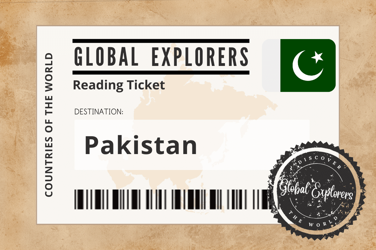 A collection of books and resources for a unit study on Pakistan, courtesy of the Global Explorers Club, an "Around the World" curriculum for elementary students.