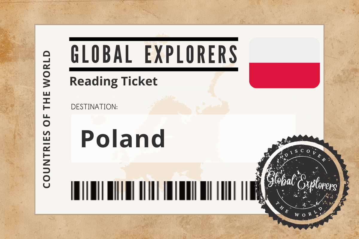 A collection of books and resources for a unit study on Poland, courtesy of the Global Explorers Club, an "Around the World" curriculum for elementary students.