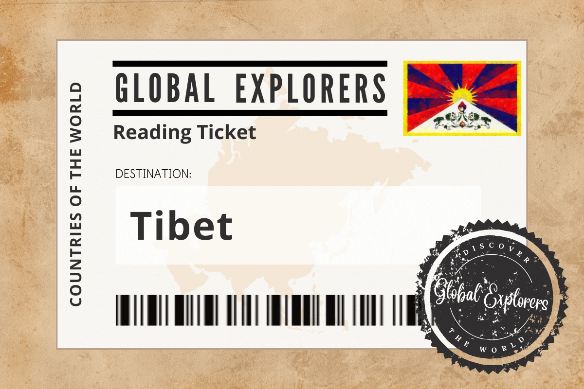 A collection of books and resources for a unit study on Tibet, courtesy of the Global Explorers Club, an "Around the World" curriculum for elementary students.