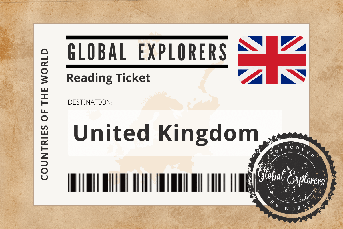 A collection of books and resources for a unit study on the United Kingdom, courtesy of the Global Explorers Club, an "Around the World" curriculum for elementary students.
