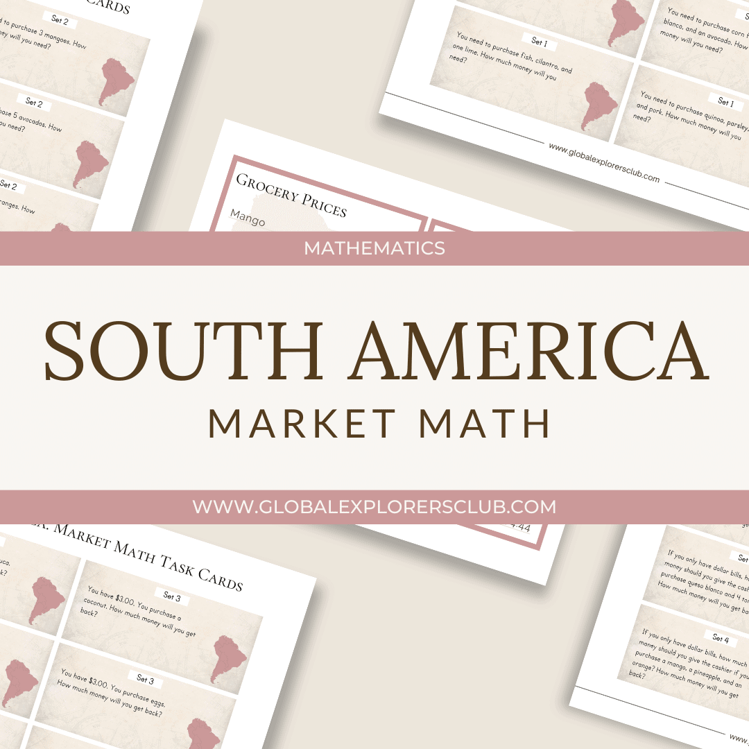 Market Math Page Shop - The Global Explorers Club