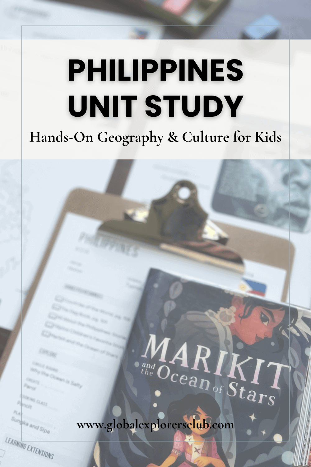 Explore the Philippines through geography, literature, science, art, and hands-on cultural activities for kids with our ready-to-use printables and optional digital planning tool. Whether you're supplementing your social studies curriculum or building a complete homeschool geography curriculum, this resource offers an engaging, multi-subject learning experience for grades 1–6.