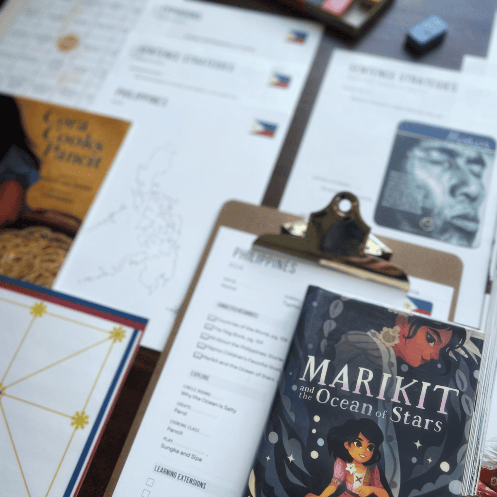 Philippines Unit Study, part of the Global Explorers Club's literature-based geography curriculum with hands-on learning and cultural activities for kids