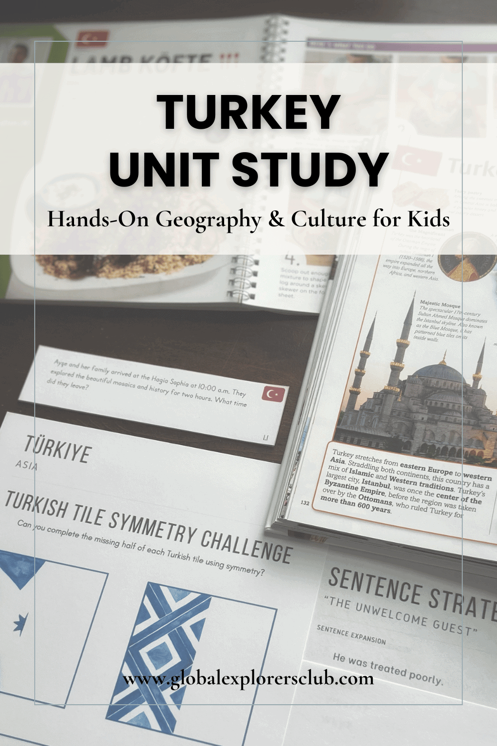 Explore Turkey through geography, literature, science, art, and hands-on cultural activities for kids with our ready-to-use printables and optional digital planning tool. Whether you're supplementing your social studies curriculum or building a complete homeschool geography curriculum, this resource offers an engaging, multi-subject learning experience for grades 1–6.
