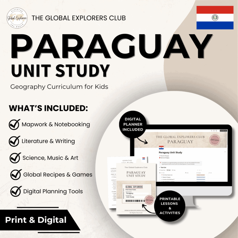 Paraguay Unit Study