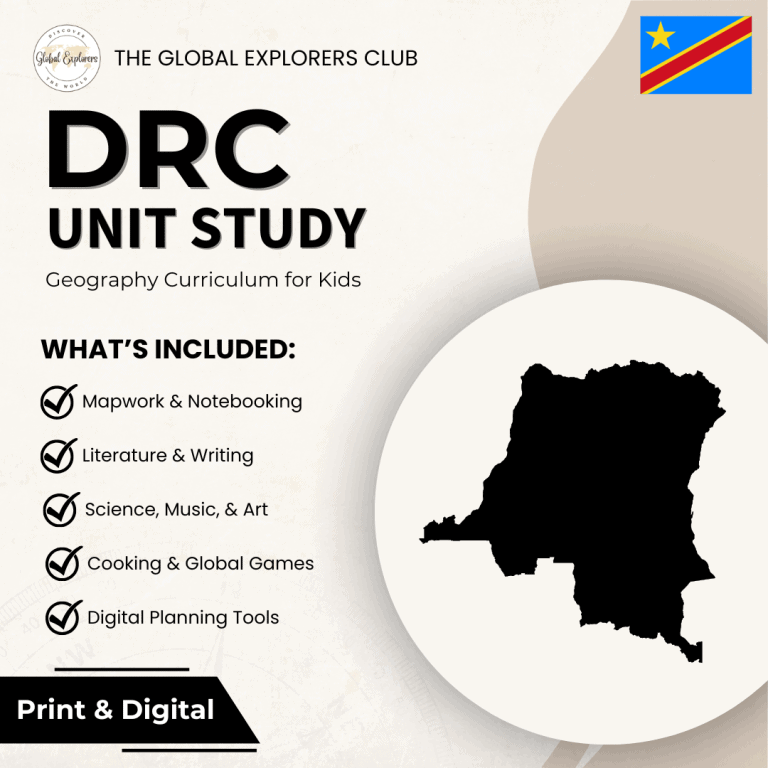 Democratic Republic of Congo (DRC) unit study product image