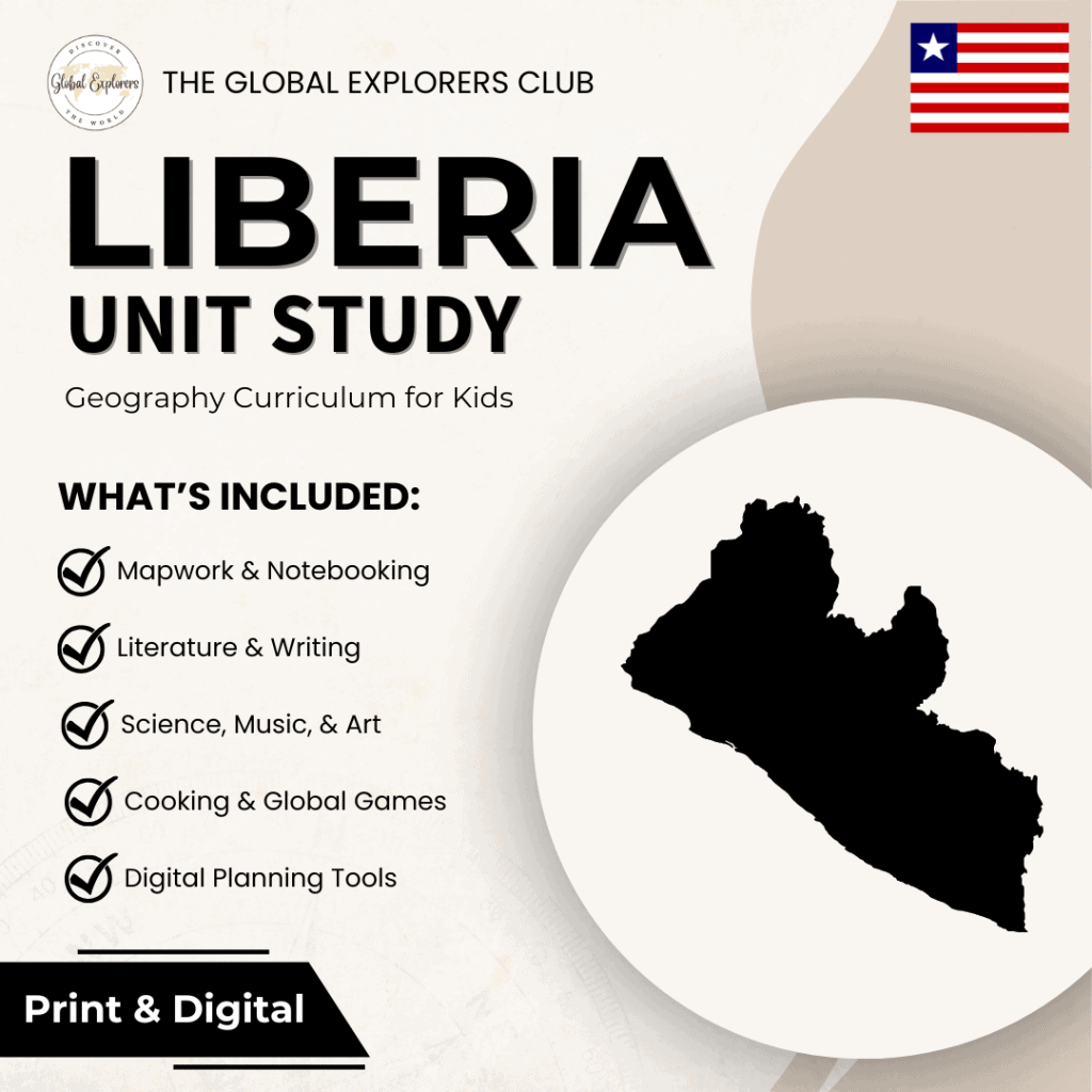 Liberia unit study product image