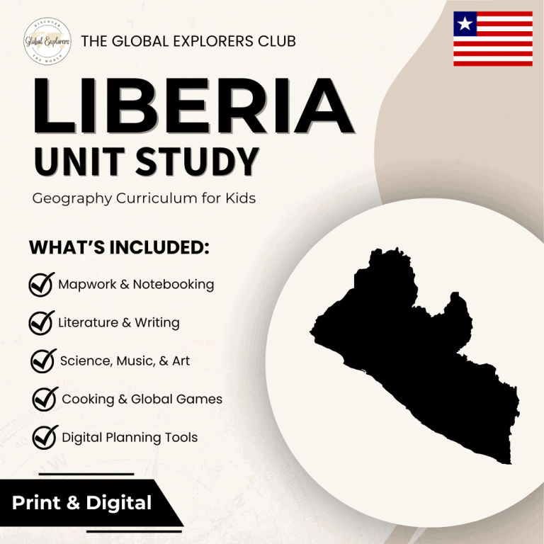 Liberia unit study product image