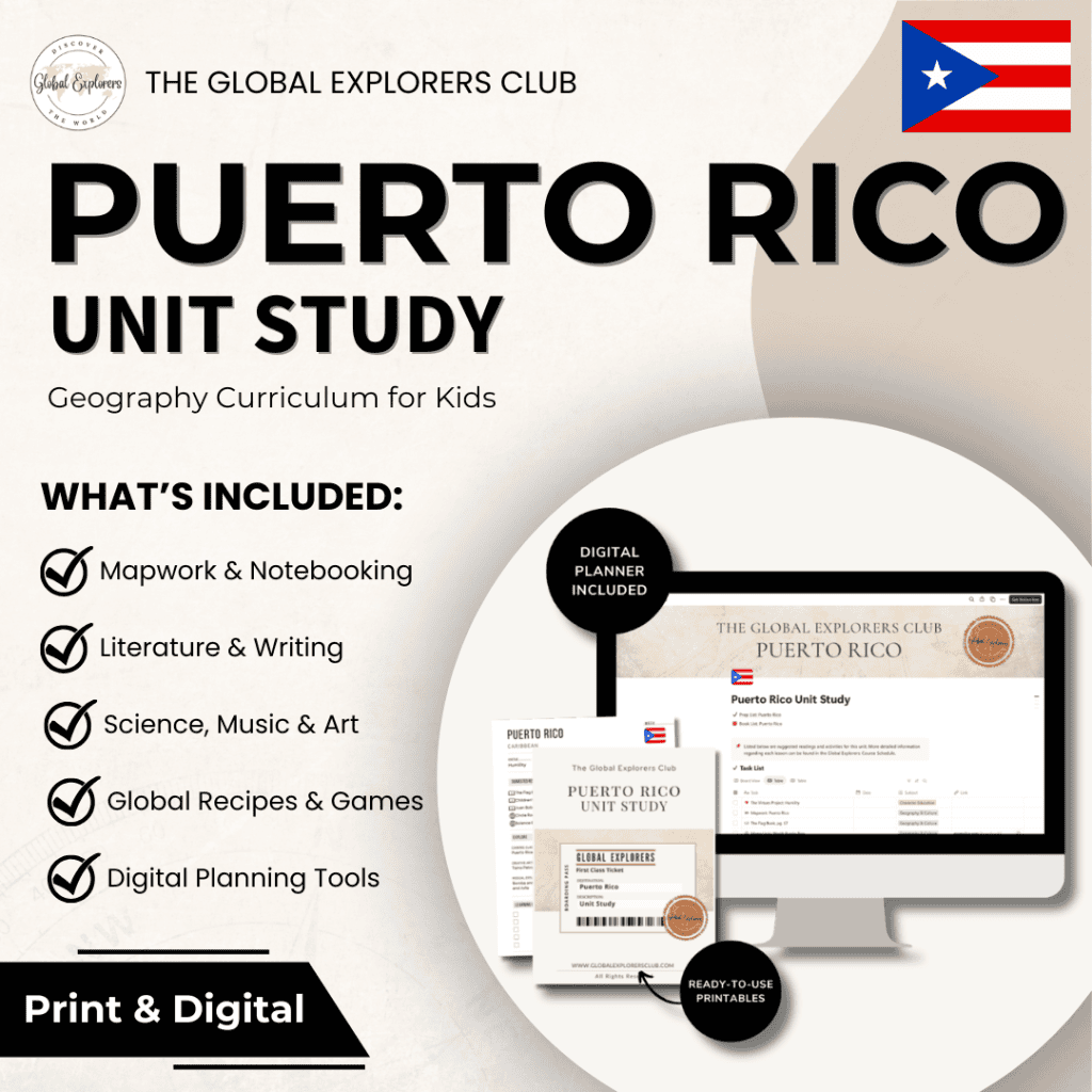 Puerto Rico unit study overview